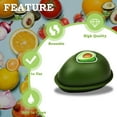 thumbnail image 5 of 6 PCS Fruit and Vegetable Storage Containers, Reusable Storage Keeper, Avocado Orange Lemon  Onion Garlic Tomato Shaped Saver Holder for Fridge, Refrigerator Crisper Vegetable for and Fruit, 5 of 7