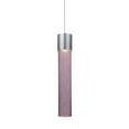 thumbnail image 6 of 1XT-WAND12BL-LED-SN-Besa Lighting-Wanda 12 - 12 Inch 6W 1 LED Cord Mini Pendant with Flat Canopy-Blue Bubble Glass Color, 6 of 6