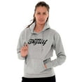 thumbnail image 3 of Humble Thyself Christian Faith Unisex Plus Fleece Graphic Hoodie Brisco Brands 5X, 3 of 5