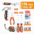 thumbnail image 4 of CARTMAN Power Tool Combo Kits with 12V Cordless Drill, Professional Household Home Tool Kit Set, DIY Hand Tool Kits for Garden Office House Repair, with a Robot Style Carry Box, 4 of 7