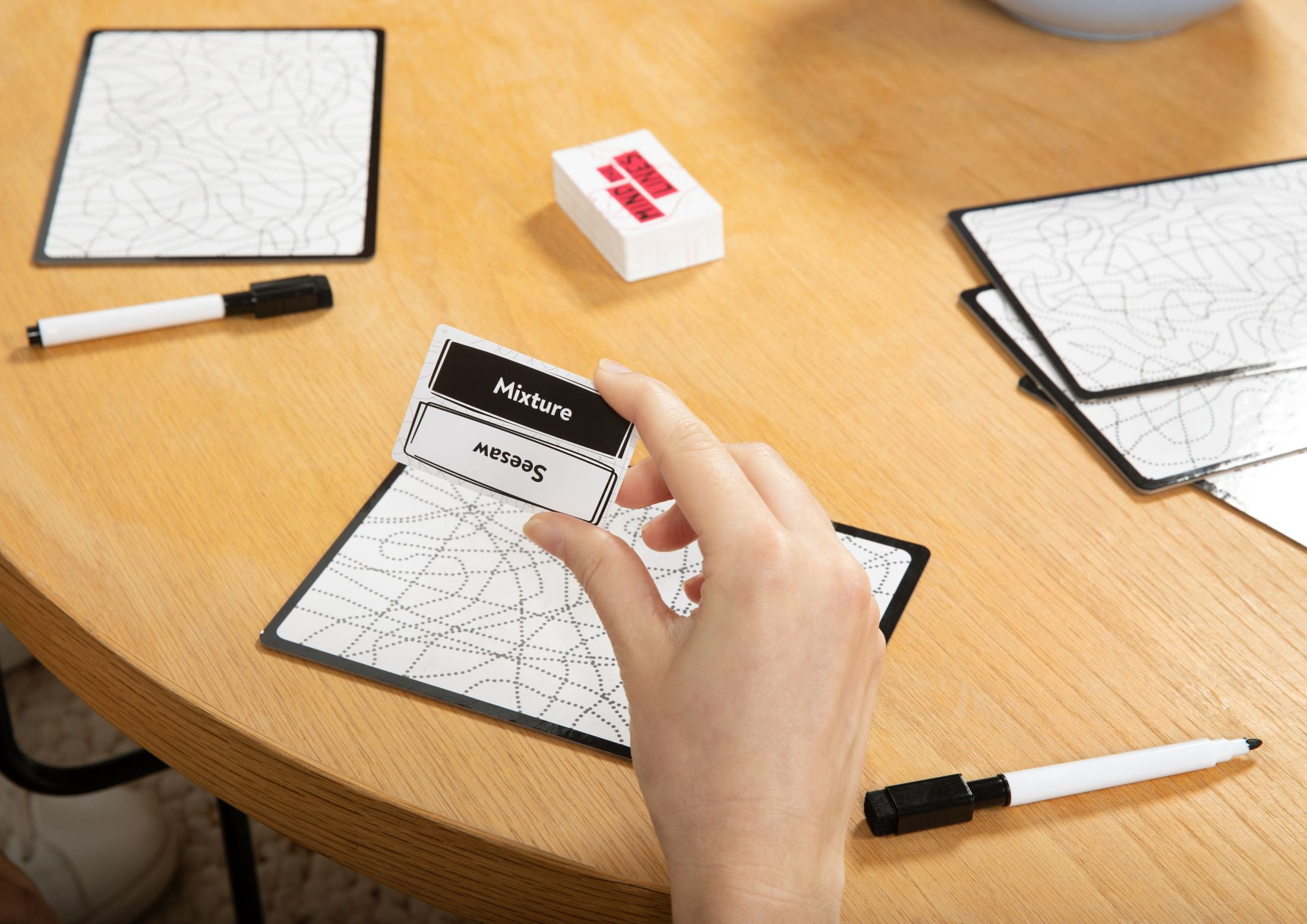 Mind the Lines – Cooperative Drawing & Guessing Party Game for Ages 10+ (Walmart Exclusive)