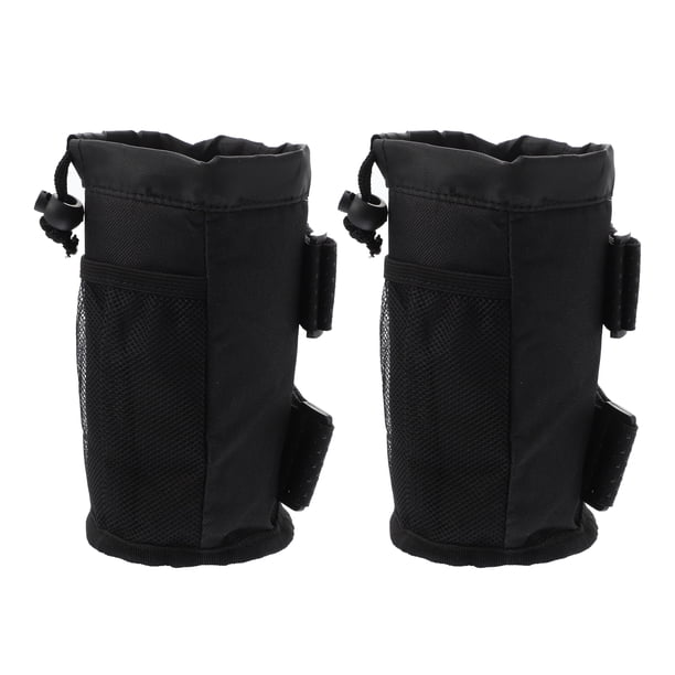 2uds Bicicleta Taza Soporte Agua Botella Soporte para Montaña Bicicleta Negro
