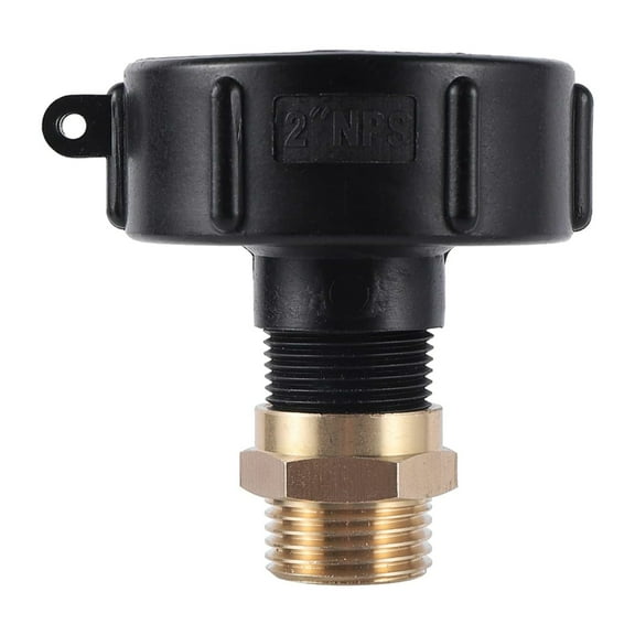 WINDLAND IBC Tanks Adapter S60X6 Water Storage Tanks Faucets Adapter IBC Tote Fitting Garden Hoses Faucets Valves Fitting Durable