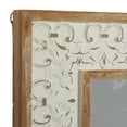 thumbnail image 4 of DecMode 28"W, 36"H Rectangle Wall Mirror, White, 4 of 8