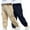 Navy, variant on Odeerbi 2-14 Years Kids Boys 2 PCS Cargo Pants Athletic Sports Jogger Pants Spring Summer Solid Color Casual Work Pants with Pocket