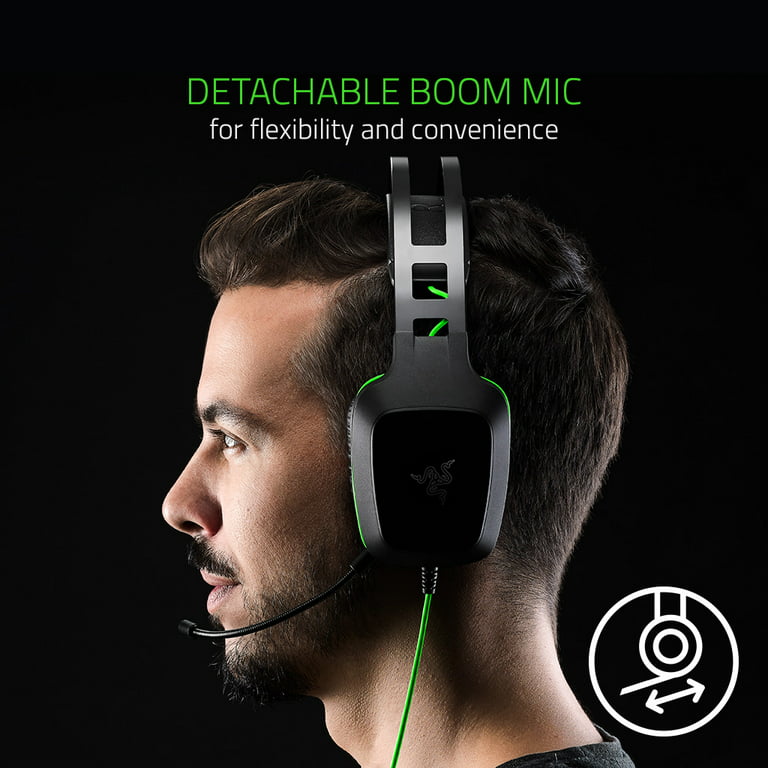 Archeoloog constant Uitleg Razer Electra V2: 7.1 Surround Sound - Auto Adjusting Headband - Detachable  Boom Mic with In-Line Controls - Gaming Headset Works with PC, PS4, Xbox  One, Switch, & Mobile Devices - Walmart.com