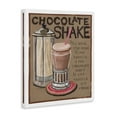 thumbnail image 4 of Stupell Industries Chocolate Shake Recipe Food & Beverage Painting Gallery Wrapped Canvas Art Print Wall Art, 24 x 30, 4 of 8