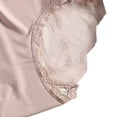 thumbnail image 5 of Nilvkv Womens Panties, Cotton Underwear for Women, Regular Mid Rise Solid Lace Trim Cotton Comfort Single Daily Brief Pink XXL, 5 of 5