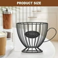 thumbnail image 2 of Dosaele Large Coffee Pod Holder  Coffee Capsule Storage Organizer  K Cup Holders for Counter  Black, 2 of 10