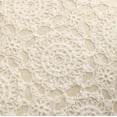 thumbnail image 2 of Fennco Styles Embroidered Lace Floral Decorative Lumbar Throw Pillow Cover 12" W X 20" L – White Kaleidoscope Cushion Case for Couch, Sofa, Bedroom, Office and Living Room Décor, 2 of 6