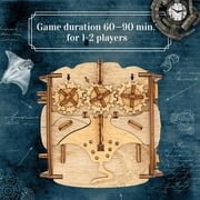 Cluebox Captain's Nemo Nautilus Puzzle Box - 60 min Escape Room in a Box