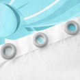 thumbnail image 3 of Erosebridal Monogrammed F Curtains and Drapes (52x63), Initial Letter 30%-50% Blackout Curtains for Bedroom, Blue Bow Curtains for Living Room, Window Curtains Bedroom Decor, 3 of 6