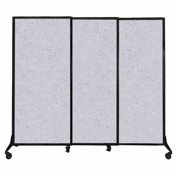 Versare QuickWall Sliding Portable Partition Durable Privacy Room