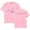 Pink, variant on 2hollis Logo Print T-shirt Short-sleeved Women Men Fashion Casual Summer Stylish Design Tee