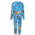 thumbnail image 5 of Blue'S Clues Women Men Pajamas Zipper Onesie Jumpsuit Hooded One Piece Sleepwear, 5 of 8
