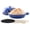 Blue, variant on MegaChef 6 Quart Enameled Cast Iron Bread Pot in Red with Baking Mat