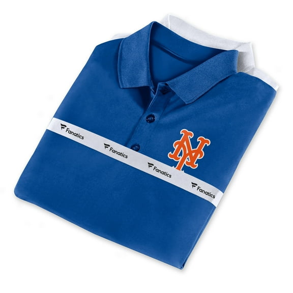 Men's Fanatics Royal/White New York Mets Polo Combo Set