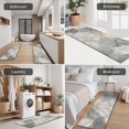 thumbnail image 5 of Gray Marble Gold Hexagon Pattern Kitchen Rugs Sets Of 3,Kitchen Runner Rugs Non Skid Washable,Decorative Kitchen Floor Mats for Kitchen,Sink,Laundry,17"x30"+ 17"x47" + 17"x59", 5 of 6