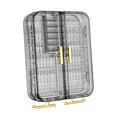 thumbnail image 4 of KLKCMS Jewelry Holder Organizer Display Jewelry Box for Anklets Cufflinks Necklaces Gray, 4 of 9