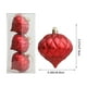 thumbnail image 3 of Bola de Navidad de Vidrio Resistente a la Fractura, Adornos de Navidad de Forma Cebolla, Pintados para Árbol de Navidad, también para Decoración de Fiesta, 3 piezas, Adornos de Navidad de, 3 of 9