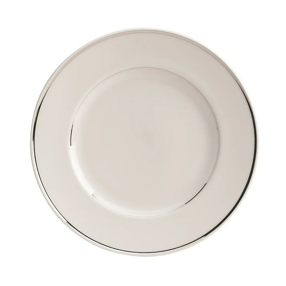 Homer Laughlin 03661191 Seville Platinum Line 6.25 Plate - 36 / CS"