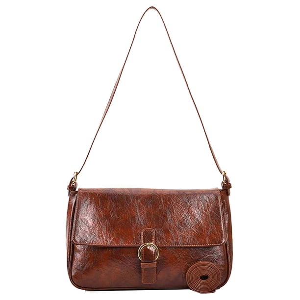 Bolso bandolera retro para mujer con hebilla bolso de mano simple bolso diario para mujer
