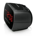 Westclox Basic Black Digital Red LED Bedside or Desk Alarm Clock with