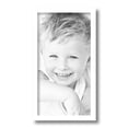 thumbnail image 2 of ArtToFrames 8" x 15" Contemporary White Picture Frame, 8x15 inch White Wood Poster Frame (WOM-4164), 2 of 8
