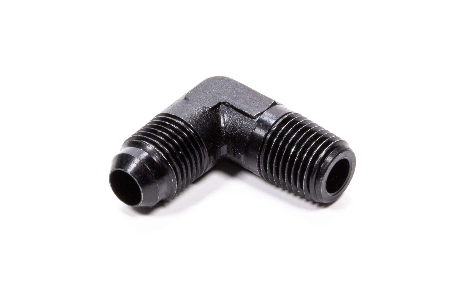 Fragola 90 Deg Adapter Fitting #4 x 1/8 MPT Black
