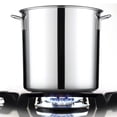 thumbnail image 4 of Camping Cooking Deep Soup Pot Stew Casserole Boiling 25cm, 4 of 8