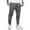4# Dark Gray, variant on Huankd Mens Casual Cargo Joggers - Cotton Drawstring Chino Pants Hiking Outdoor Twill Track Jogging Sweatpants Earthy Yellow XL