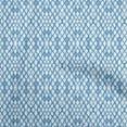 thumbnail image 1 of oneOone Polyester Lycra Medium Blue Fabric Ikat Sewing Craft Projects Fabric Prints By Yard 56 Inch Wide, 1 of 5