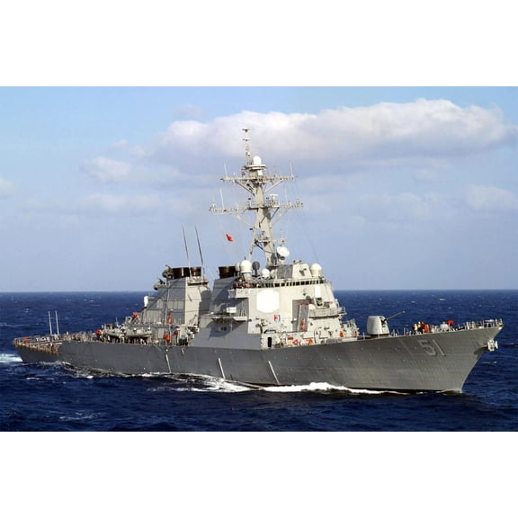24x36 gallery poster, USS Arleigh Burke (DDG-51)