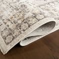 thumbnail image 5 of nuLOOM Devika Vintage Traditional Medallion Area Rug, 4' x 6', Light Grey, 5 of 9