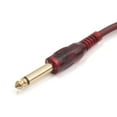 thumbnail image 2 of 4.9ft Length 1/8 Inch Male to 1/4 Inch Male TRS Car Stereo Audio Cable Amplifier Cord, 2 of 2