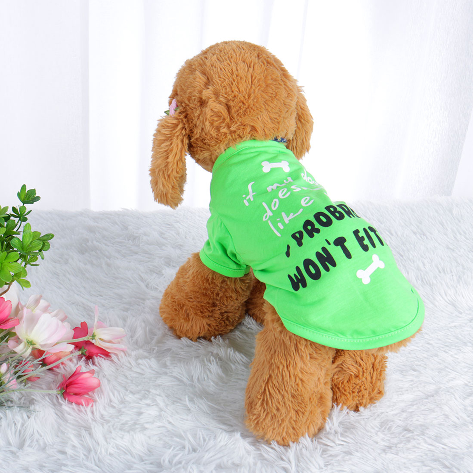 Pet T Shirt Spring Summer Dog Puppy Small Pet Cat Apparel Clothes