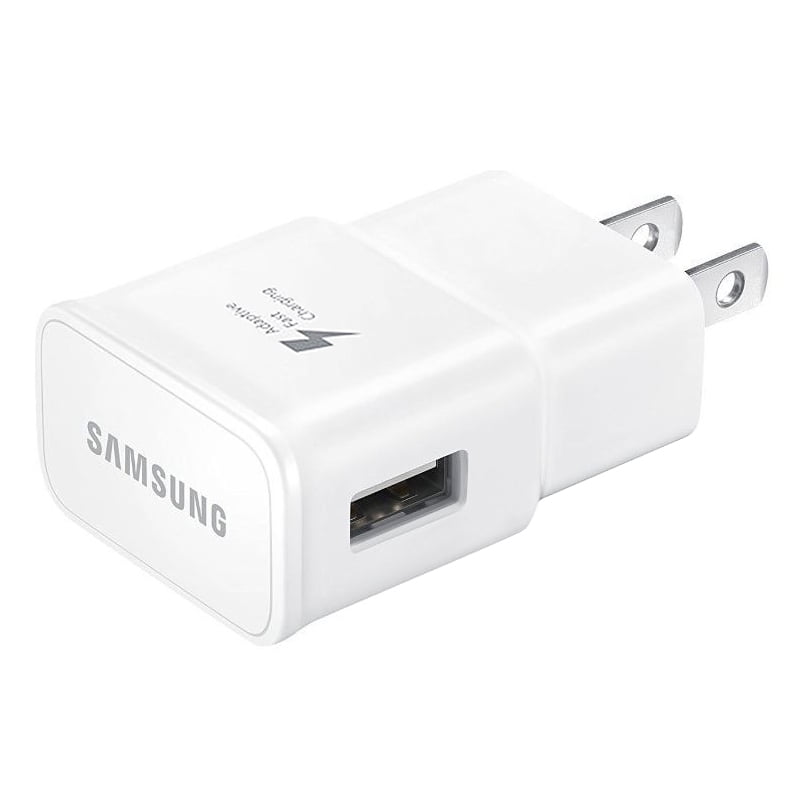 Adaptive Fast Charging USB Wall Charger Adapter Compatible Samsung Galaxy  S21 S20 S10 S6 S7 S8 S9 / Edge/Plus/Active, Note 5 8, Note 9, Note 10, LG  Quick Charge, Android Phone Travel