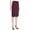 purple, variant on Calvin Klein Womens High Waist A-line Pencil Skirt, Purple, 4
