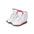 thumbnail image 5 of Qupid Patton-10 New Women Patent Round Toe Lace Up Sneaker Wedge, 5 of 6