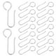 thumbnail image 3 of 30 ganchos metálicos para riel de cortina en forma de S, pequeños ganchos para cortina de techo, decoración para el hogar, la oficina y el hotel, 3 of 8