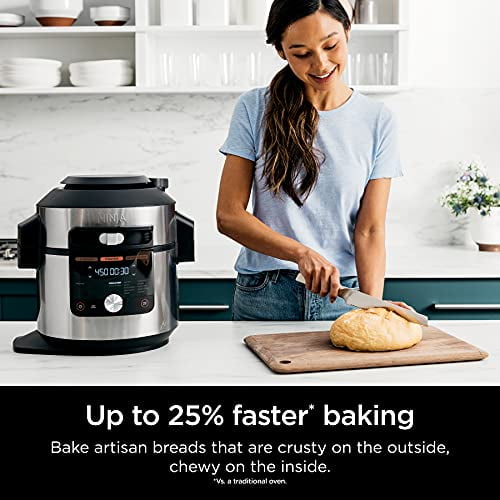 Ninja OL601 Foodi 14-in-1 8-qt. XL Pressure Cooker Steam Fryer