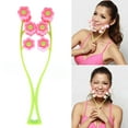 thumbnail image 2 of Bueautybox Flower Shape Portable Elastic Face Lift Roller Massager Anti Wrinkle Beauty Tool, 2 of 7