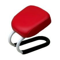 Vsenkes Kneeling Meditation Stool Ergonomic Meditation Bench for Prayer Home Kneeler red