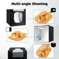 thumbnail image 2 of Photo Light Box ///// Photo Studio Lightbox with CRI> Light Beads. Dimmable Shooting Tent Kit with and Warm Light. Color Backdrops Photo Booth for Photog, 2 of 7