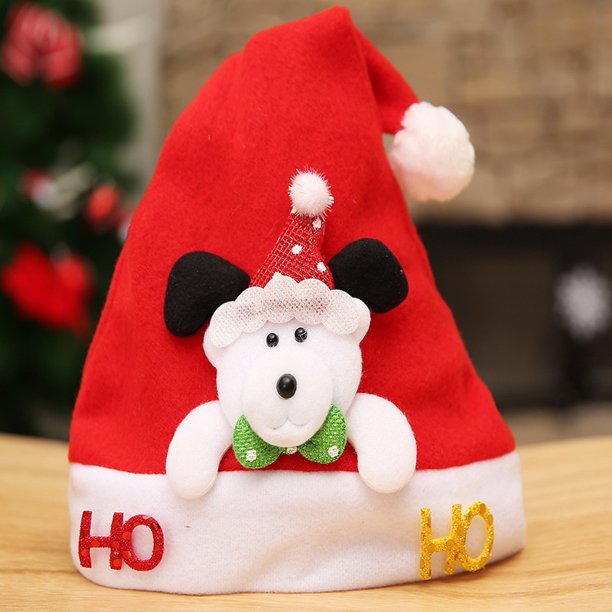 Sombrero De Navidad Para Adultos Y Niños Sombreros No Tejidos Para Decoraciones Navideñas Cosplay Santa Claus