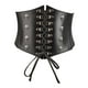 thumbnail image 2 of Women PU Leather Waist Belt Wide Cinch Belts Tied for Costume Wedding Ladies Zulema  Cinturón, 2 of 8