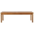 thumbnail image 3 of Modway Upland Modern Solid Wood Outdoor Coffee Table in Natural, 3 of 7