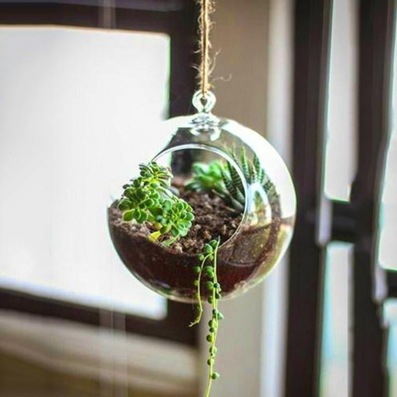 Bonsai Ceramic Christmas Ball Flora Garden Grow Plant Pot Still Life Multi-function Travel Makeup Toiletry Coin Bag Case
