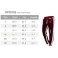 thumbnail image 5 of RPOVIG Men's Velour Sweatpants Fleece Velvet Jogger Gym Yoga Fashion Pants Athletic Casual with Pocket Drawstring, 5 of 5