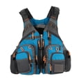 thumbnail image 2 of Chaleco de pesca Chaleco multiusos transpirable para navegar en canoa a Azul, 2 of 8